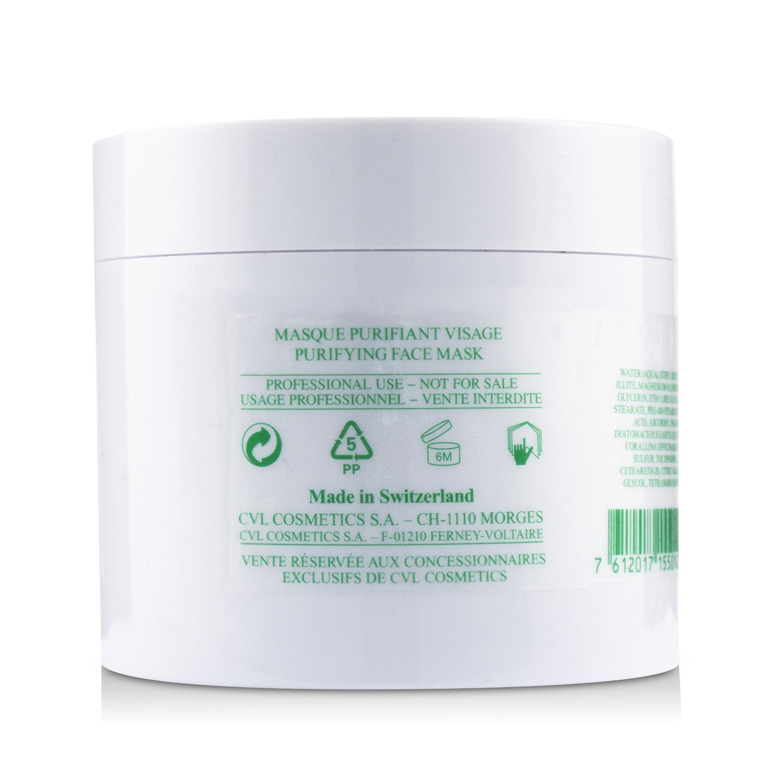 Valmont Purifying Pack (Skin Purifying Mud Mask) (Salon Size) 200ml/7oz