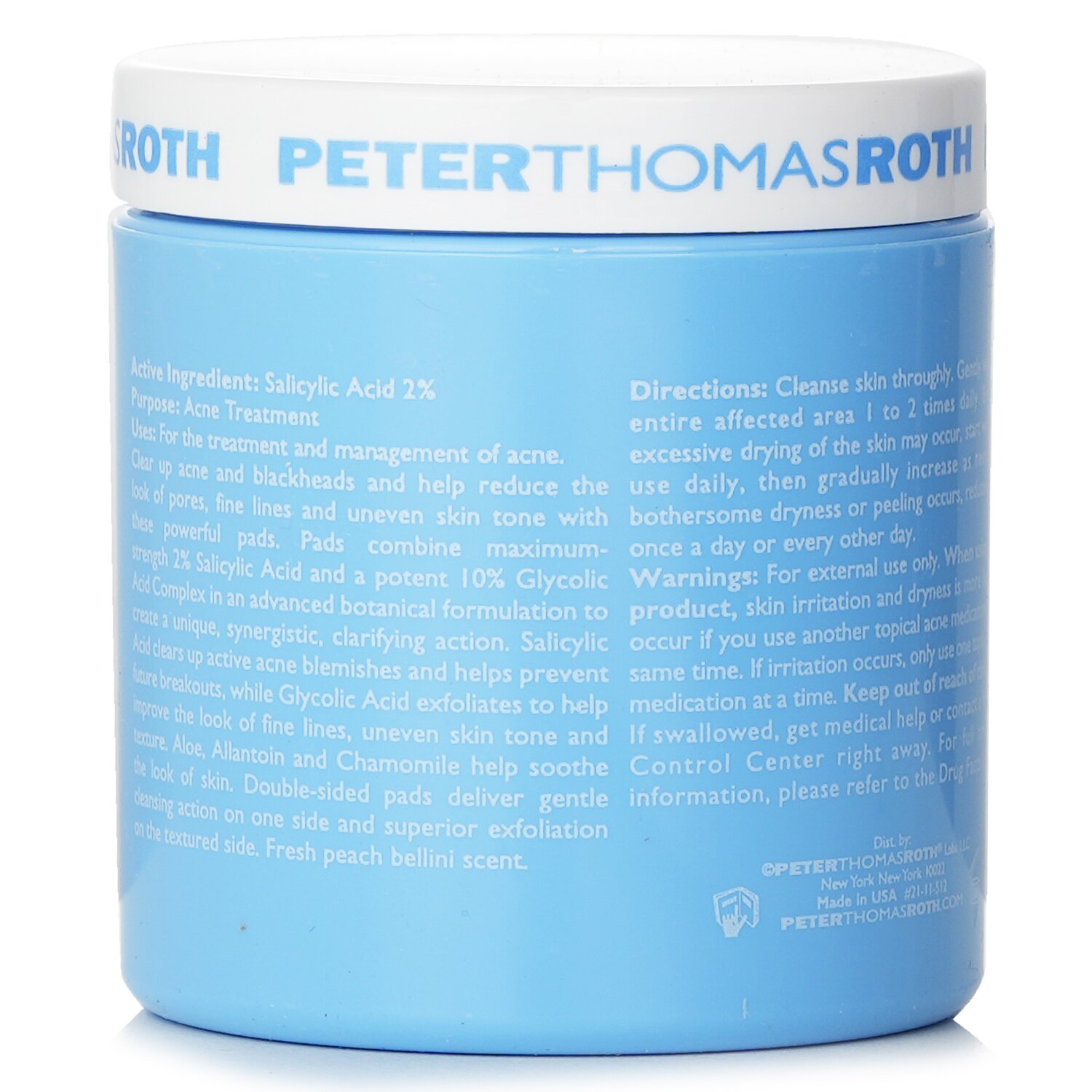 Peter Thomas Roth Max Complexion פדים לתיקון וחיזוק העור 60pads