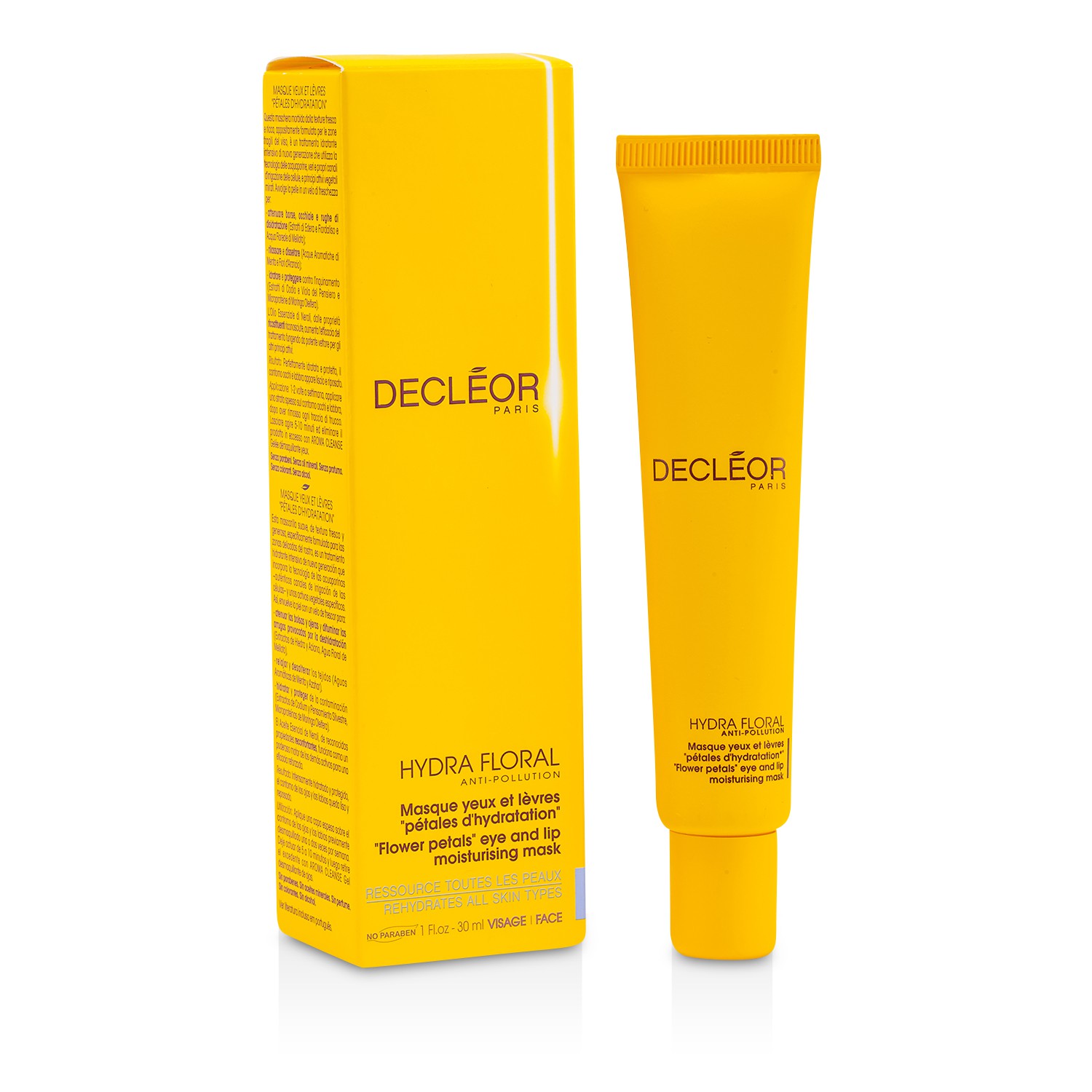 Decleor Hydra Floral Увлажняющая Маска для Глаз и Губ против Загрязнений 30ml/1oz