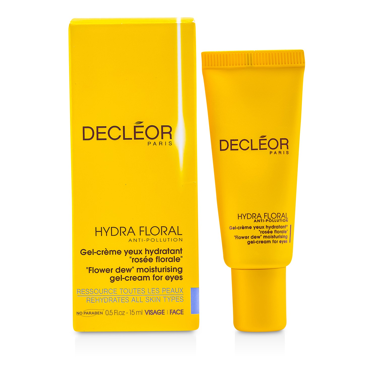 Decleor hydratačný kvetinový gél- krém pre prečistenie pleti okolo očí 15ml/0.5oz