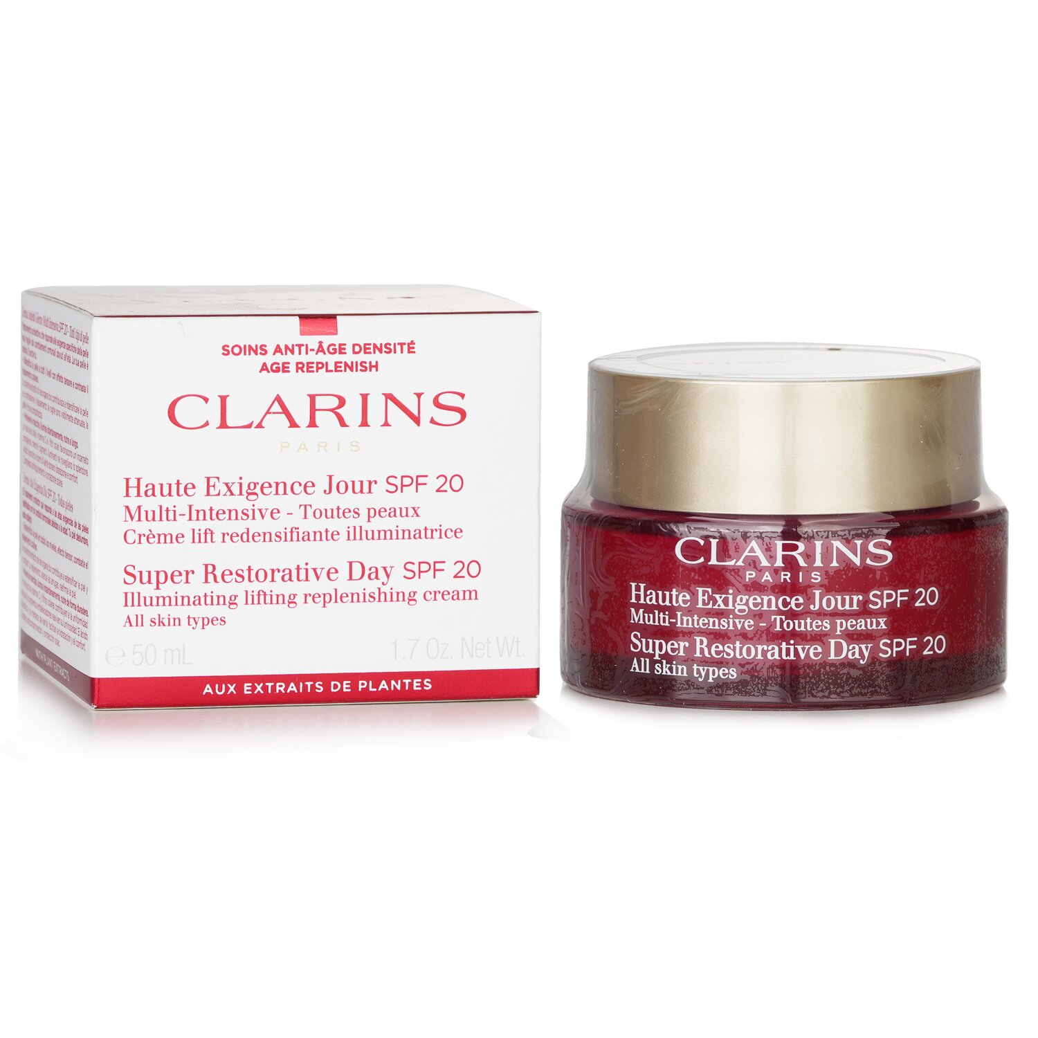 Clarins Super Restorative Day Cream SPF20 - Crema Día Restructurante 50ml/1.7oz