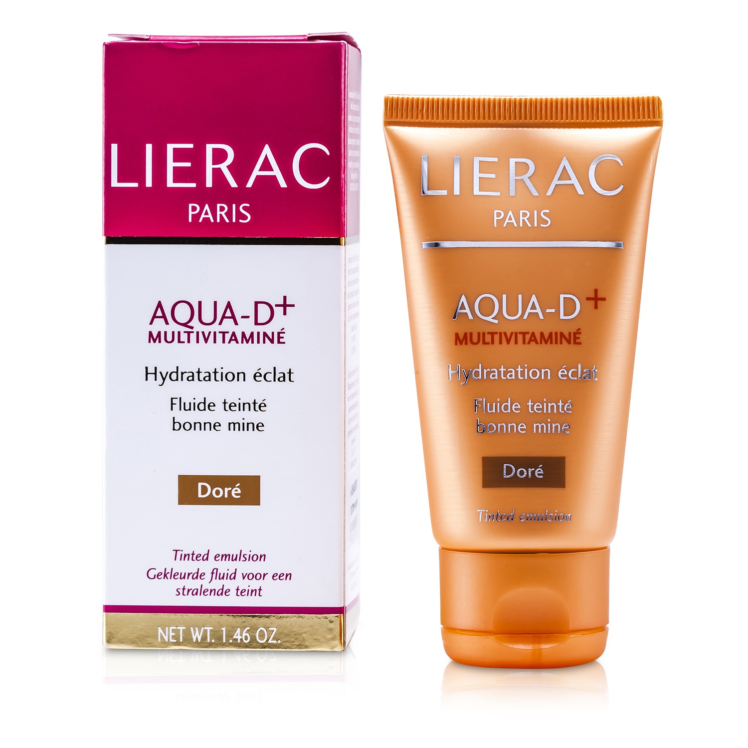 Lierac Aqua D+ Multivitamine Teint Emulsion - Dore 40ml/1.46oz