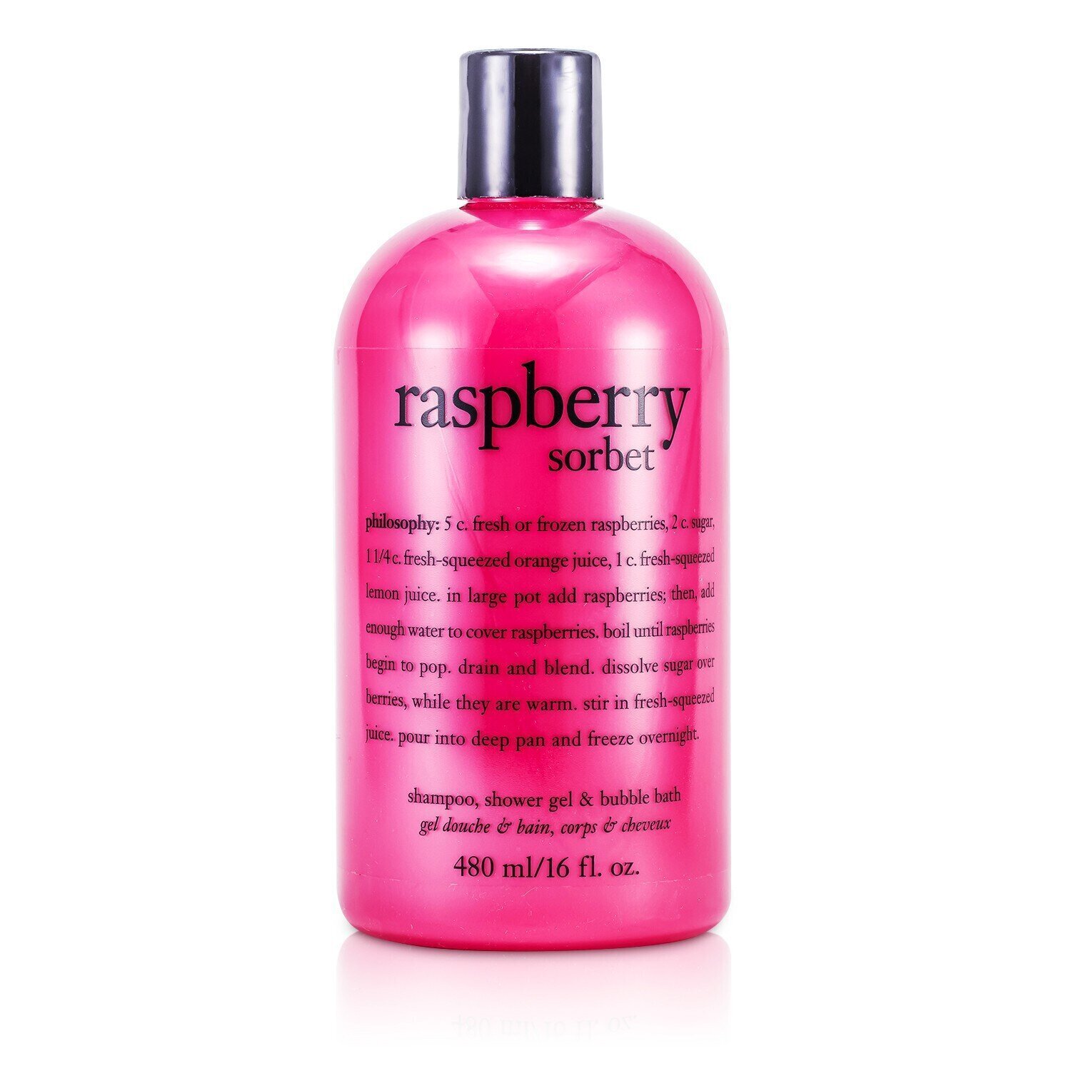 Philosophy Raspberry Sorbet Shampoo, Bath & Shower Gel 473.1ml/16oz