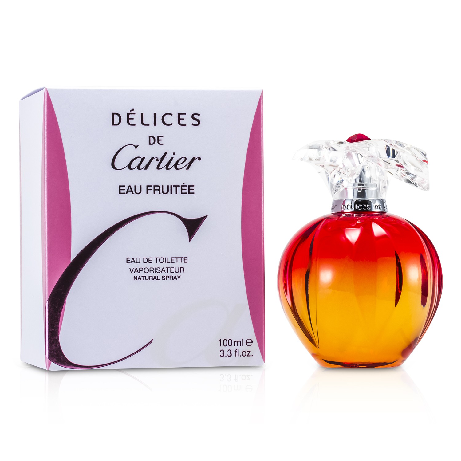 Cartier Delices de Cartier Eau Fruitee Eau De Toilette Spray 100ml/3.4oz