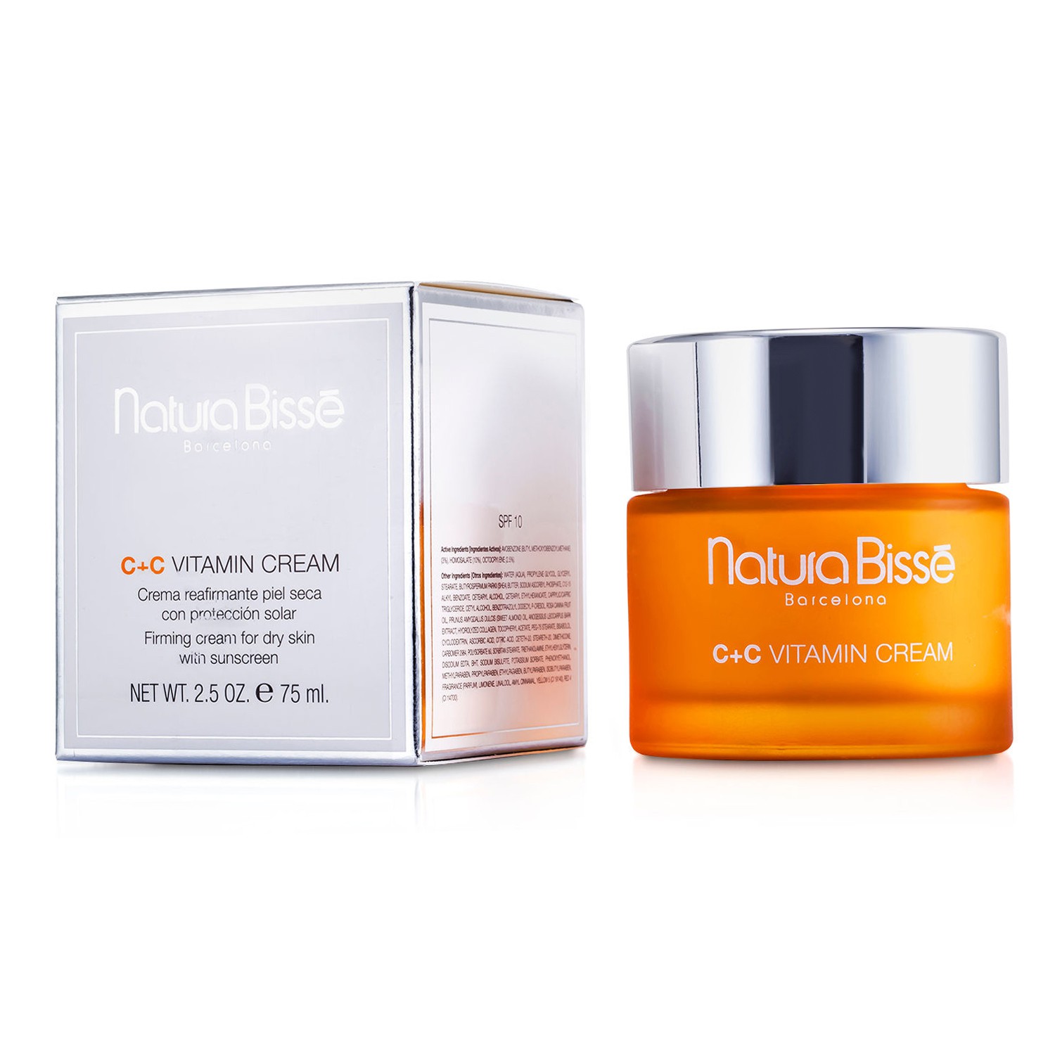 Natura Bisse 娜圖比索 C+C 維生素面霜 SPF10 (適合乾性肌膚) 75ml/2.5oz