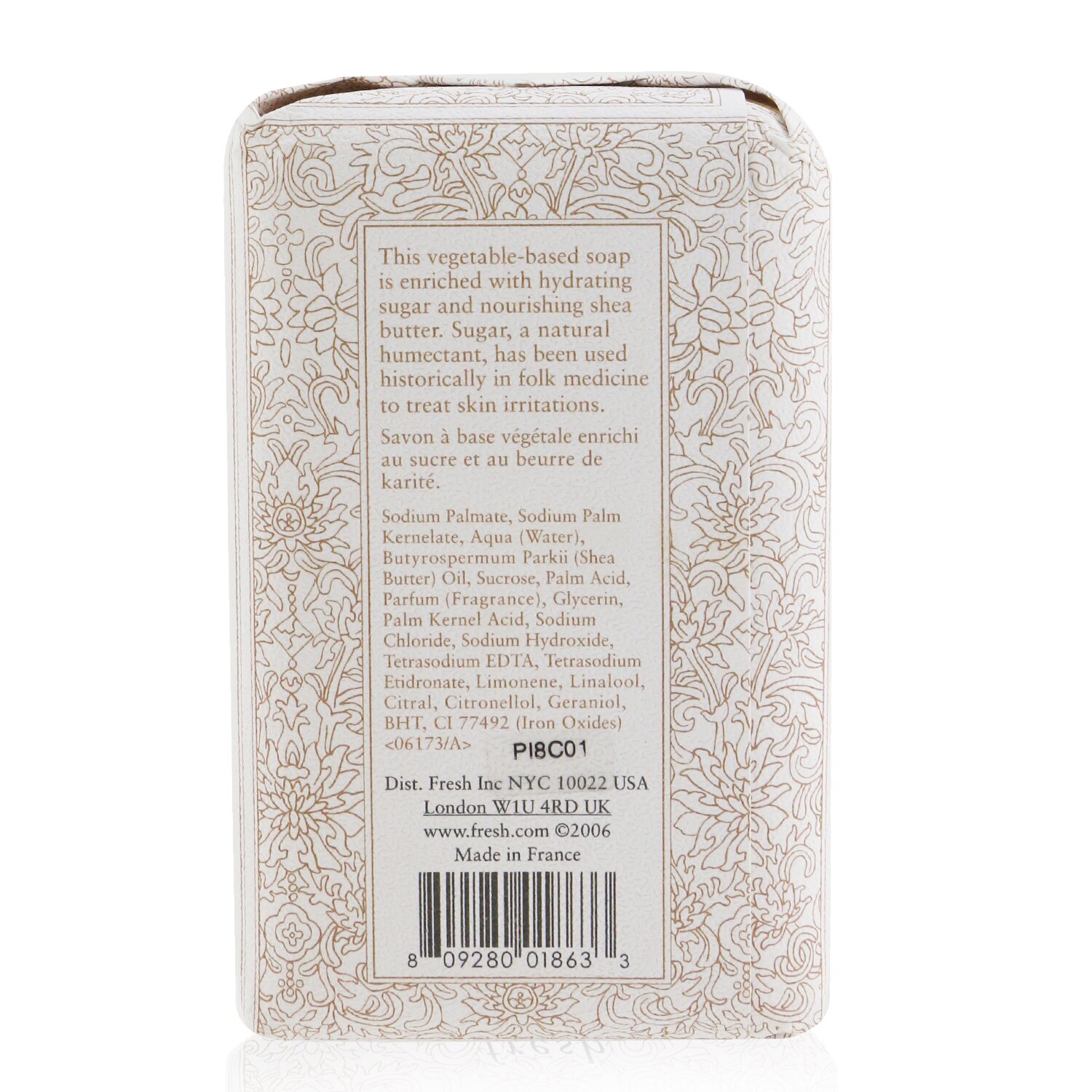 Fresh Sugar Lemon Soap 200g/7oz