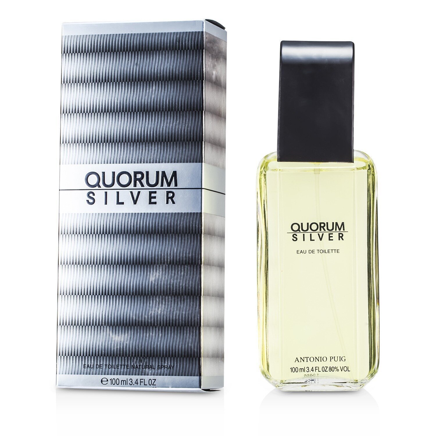 Puig Quorum Silver Agua de Colonia Vaporizador 100ml/3.4oz