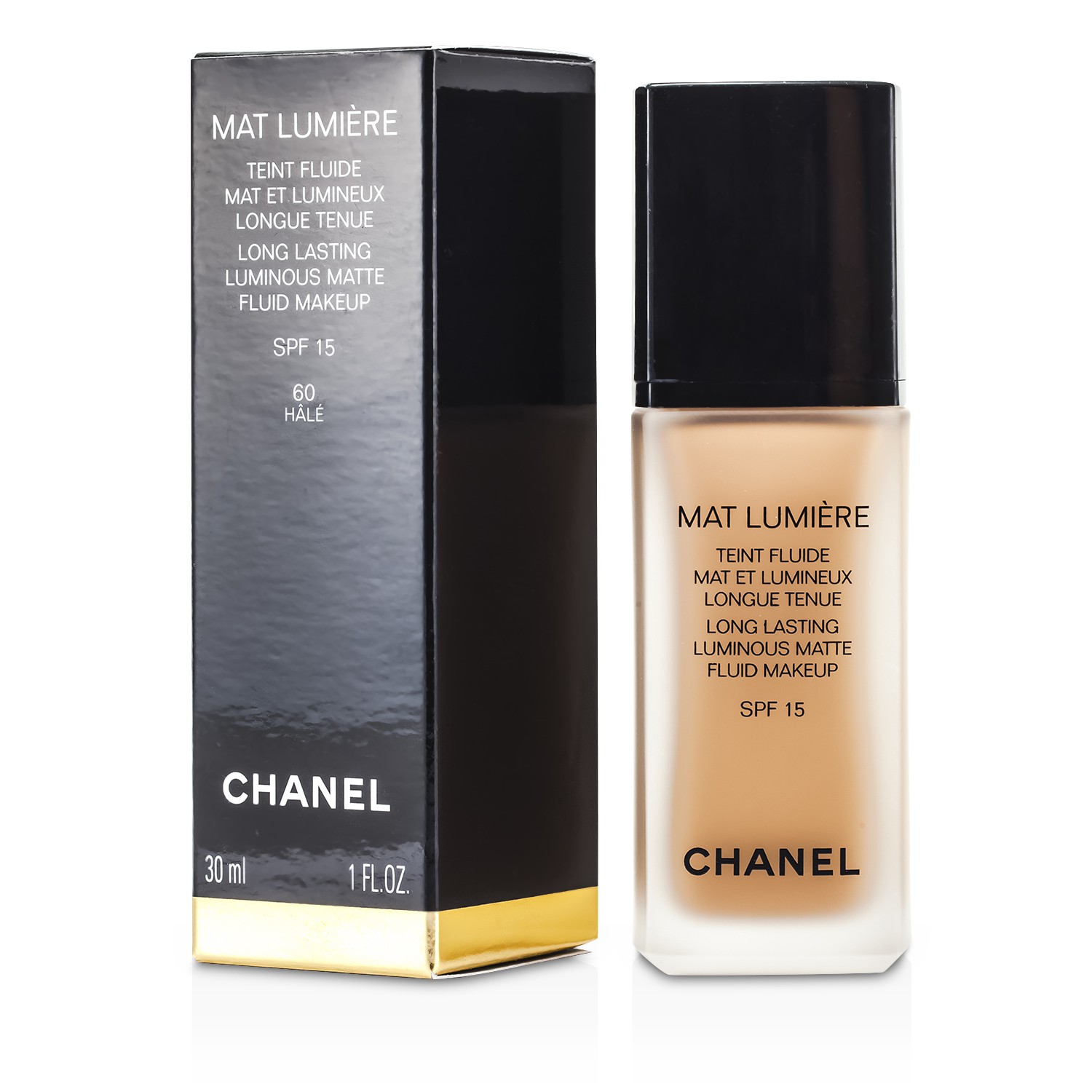 Chanel Mat Lumiere Стойкая Сияющая Матирующая Жидкая Основа SPF15 30мл./1унц.
