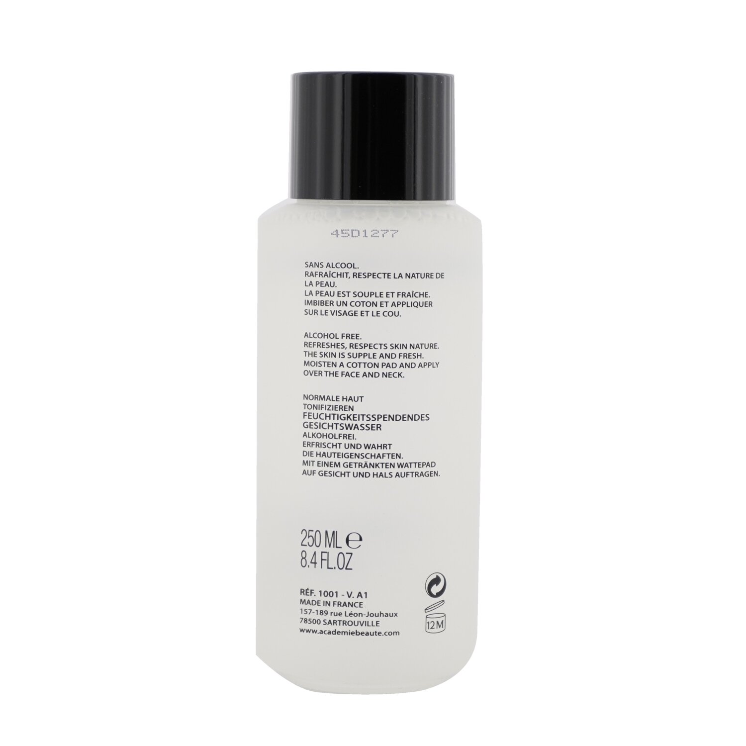 Academie 100% Hydraderm Fuktighetsgivende Toner 250ml/8.4oz