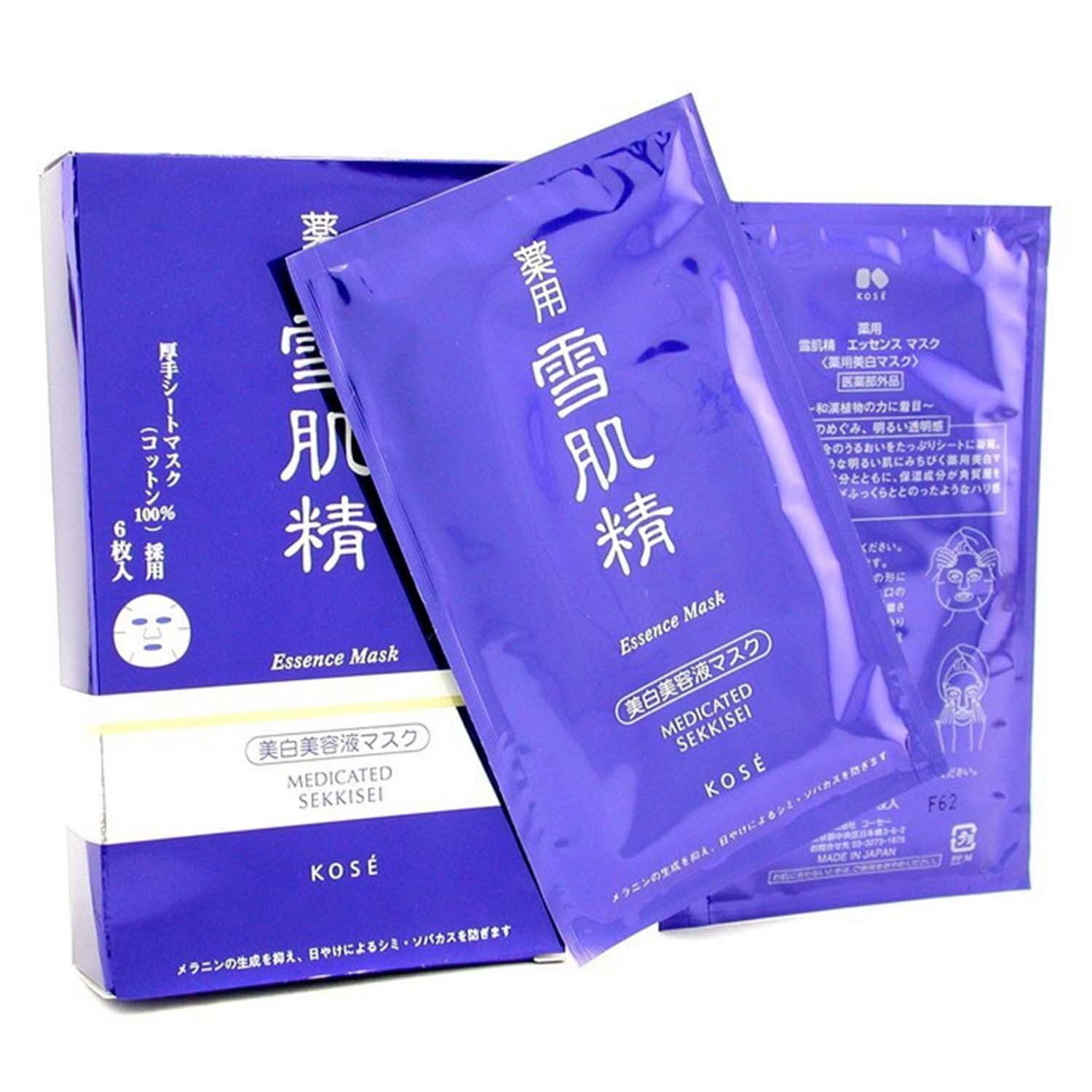 Kose Medicated Sekkisei Essence Mask 6x24ml