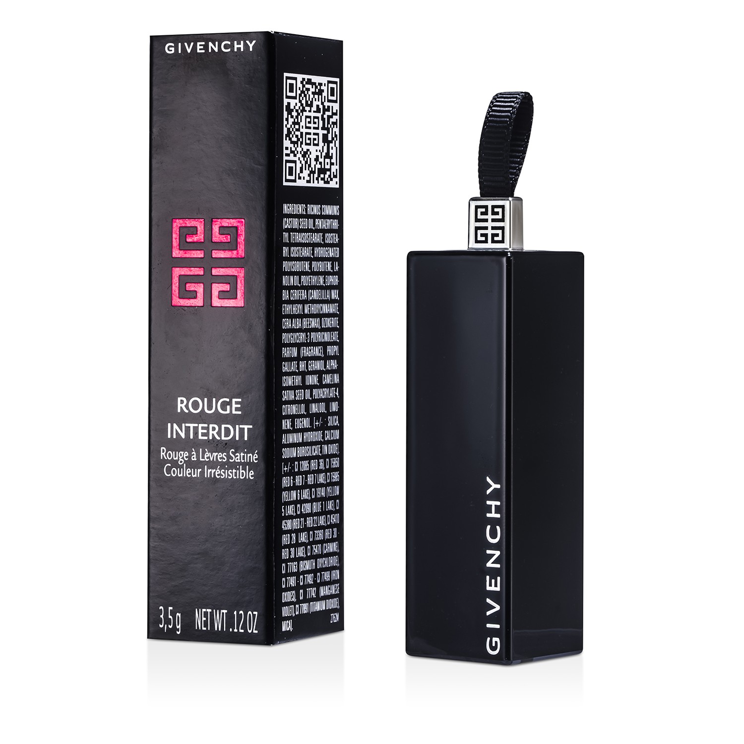 Givenchy Rouge Interdit Атласная Губная Помада 3.5g/0.12oz