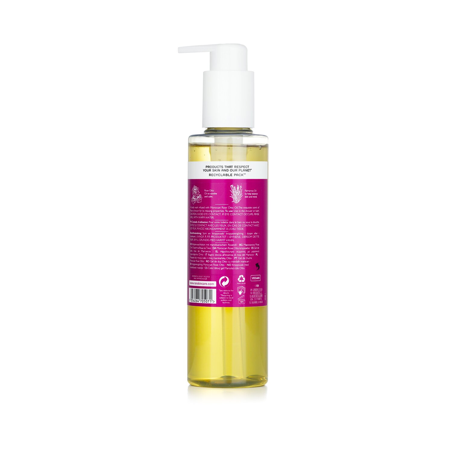 Ren Moroccan Rose Otto na Panlinis sa Katawan 200ml/6.8oz