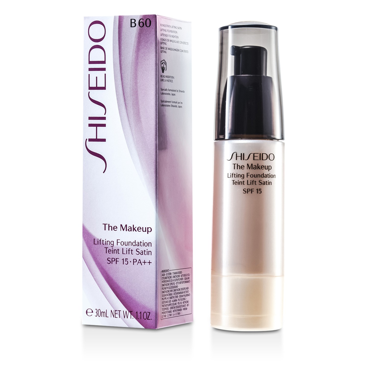 Shiseido The Makeup Основа Лифтинг SPF15Беж 30ml/1oz