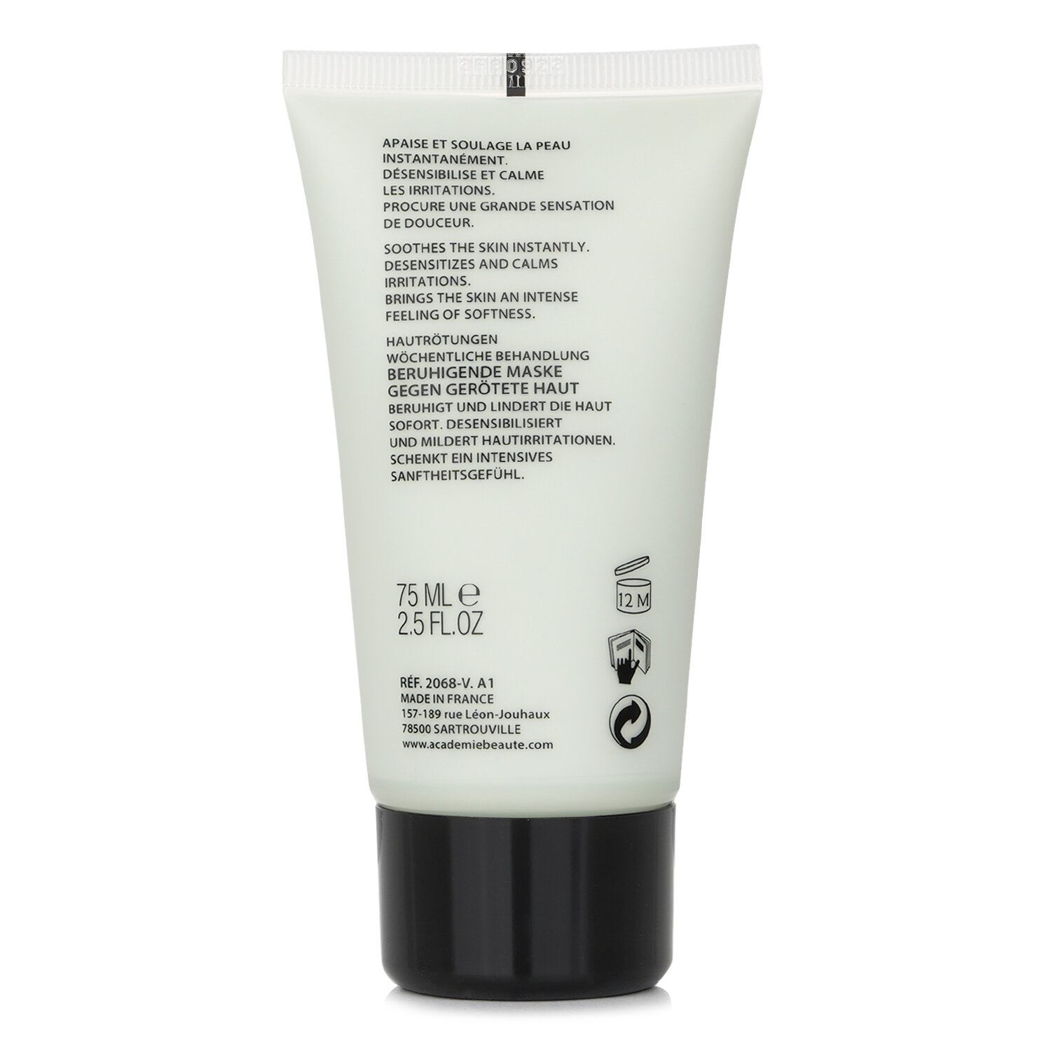 Academie Hypo-Sensible Calming Mask For Redness Desensitizing & Decongesting 75ml/2.5oz