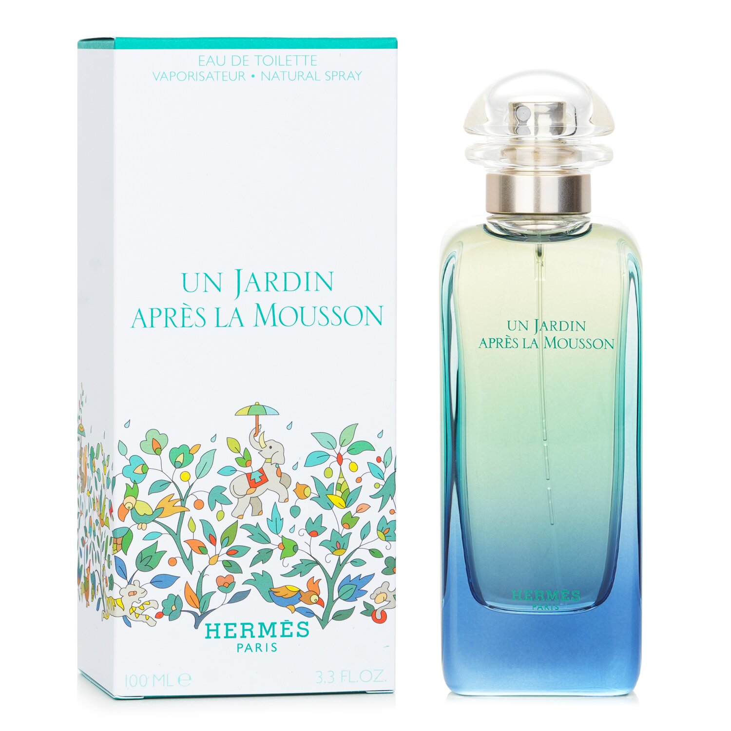 Hermes Un Jardin Apres La Mousson Agua de Colonia Vaporizador Natural 100ml/3.4oz