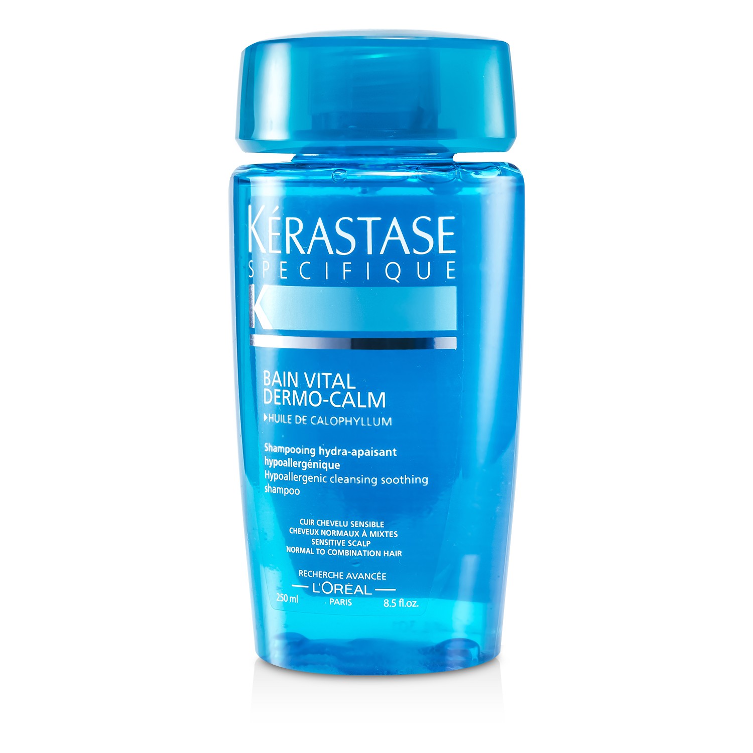 Kerastase Shampoo Kerastase Dermo-Calm Bain Vital (Couro cabeludo sensível e cabelos normal a misto) 250ml