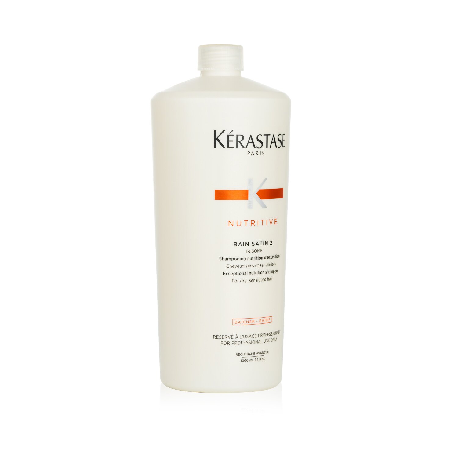 Kerastase Shampoo Kerastase Nutritivo Bain Satin 2 Complete Nutrition (Cabelos secos e frageis ) 1000ml/34oz
