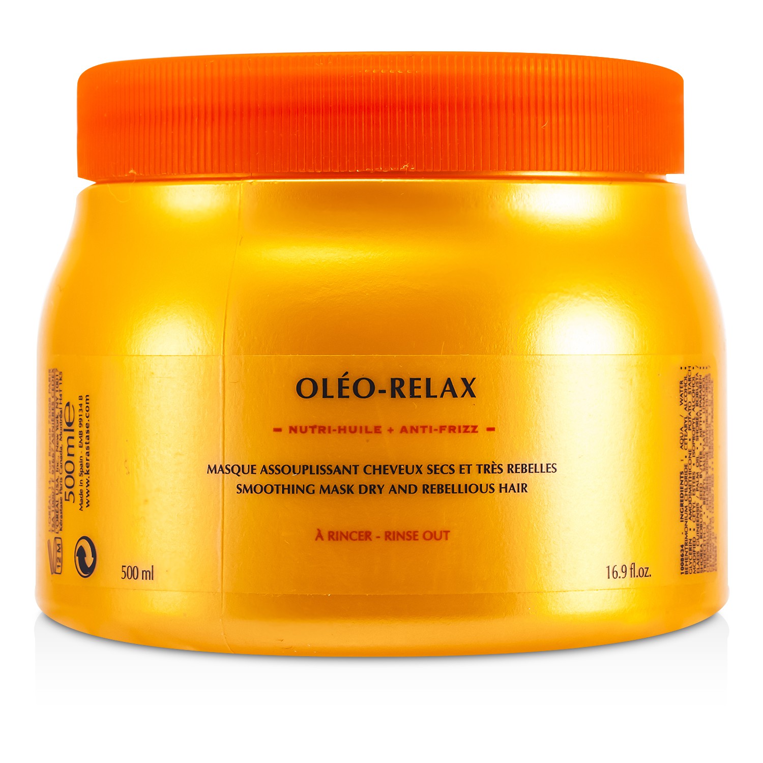 Kerastase Kerastase Nutritive Oleo-Relax Smoothing Mask (Dry & Rebellious Hair) 500ml/16.7oz