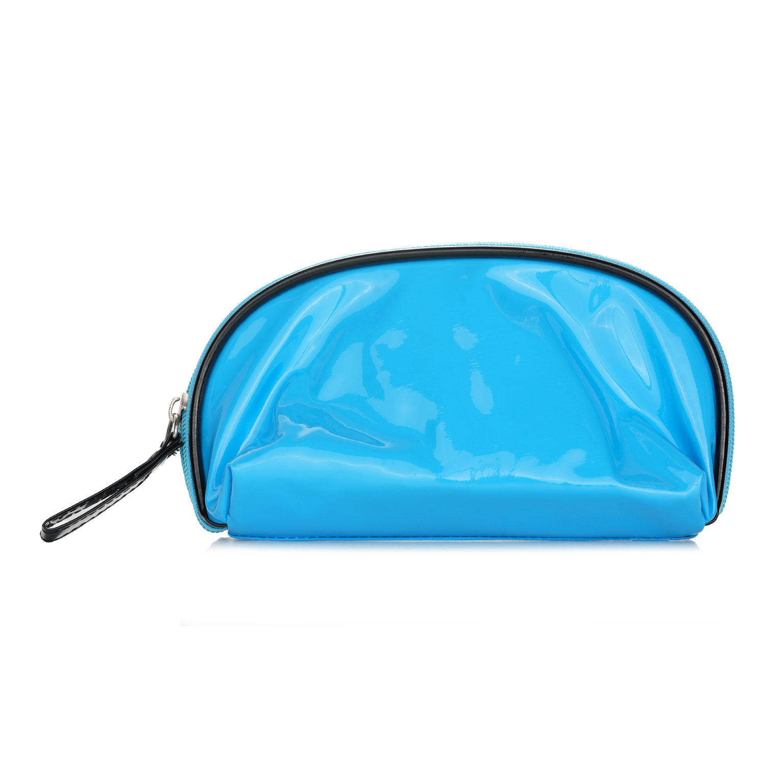 BAG Blue Cosmetic Bag with Mirror #A Picture Color