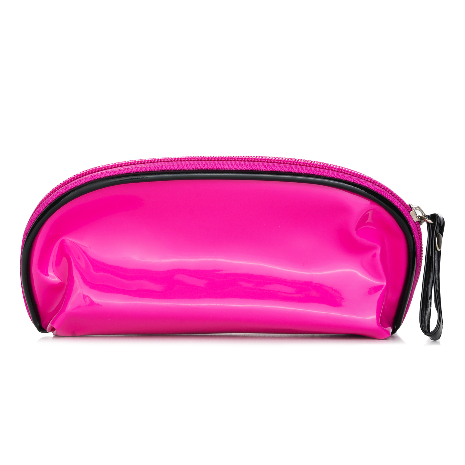 BAG Pink Cosmetic Bag with Mirror #A Picture Color