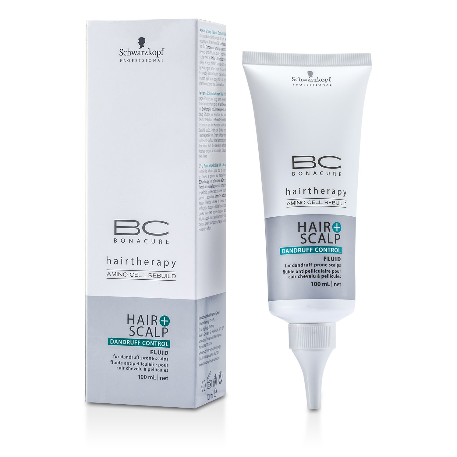 Schwarzkopf BC Hair+ Scalp Dandruff Control Fluid (Leave In) 100ml/3.4oz