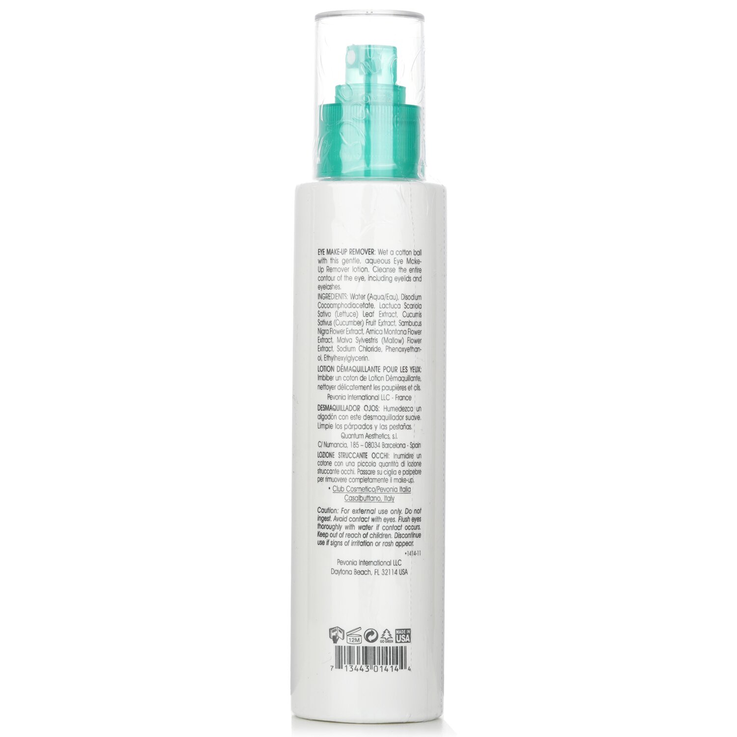 Pevonia Botanica Eye Make-Up Remover 200ml/6.8oz