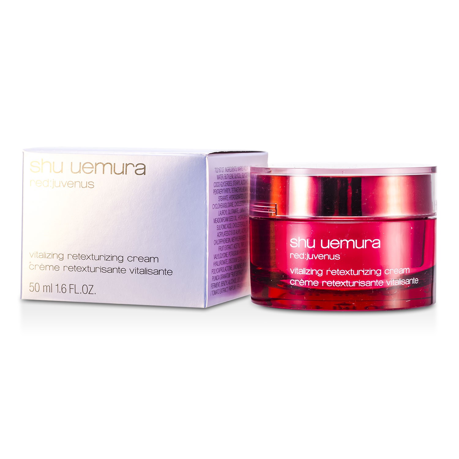 Shu Uemura წითელი: ახალგაზრდული გამამხნევებელი, ტექსტურის აღმდგენი კრემი 50ml/1.6oz