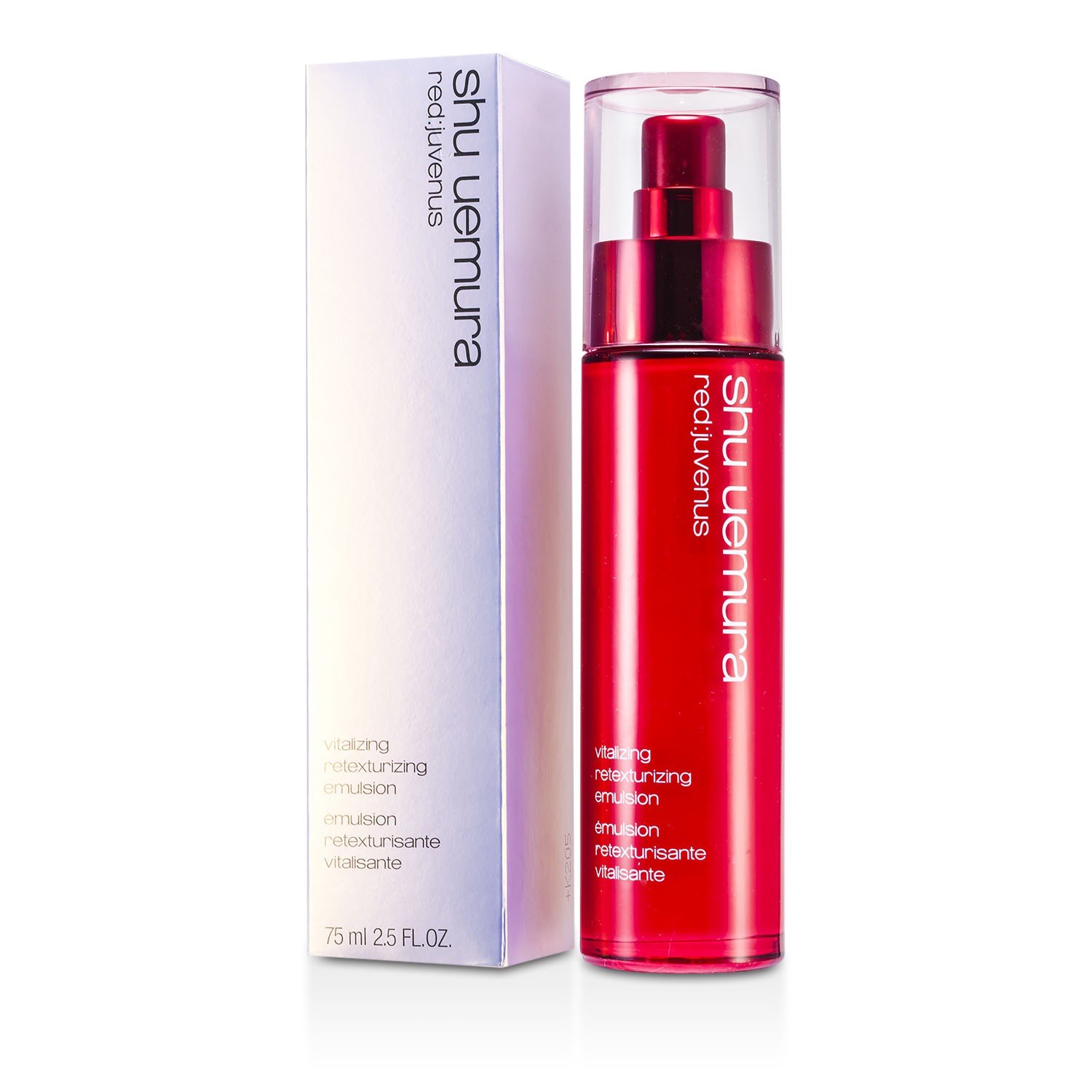 Shu Uemura Red: Juvenus Vitalizing Retexturizing Emulsion 75ml/2.5oz