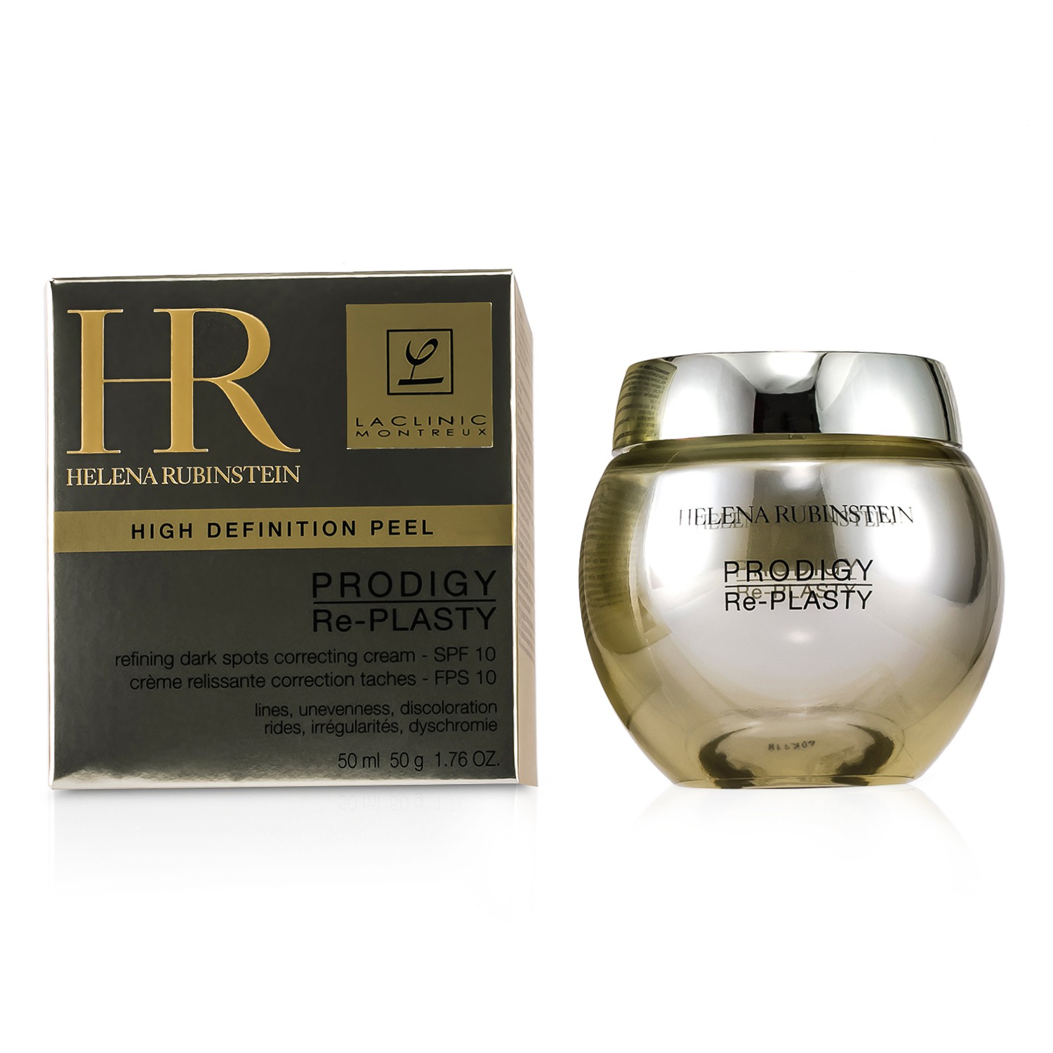 Helena Rubinstein Prodigy Re-Plasty Exfoliere cu Precizie Ridicată Cremă Intensă Pentru Rafinarea Ridurilor SPF 10 50ml/1.76oz