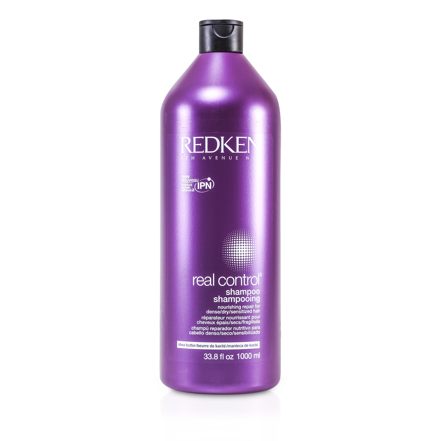 Redken Real Control Nourishing Repair Shampoo (For Dense/ Dry/ Sensitized Hair) 1000ml/33oz