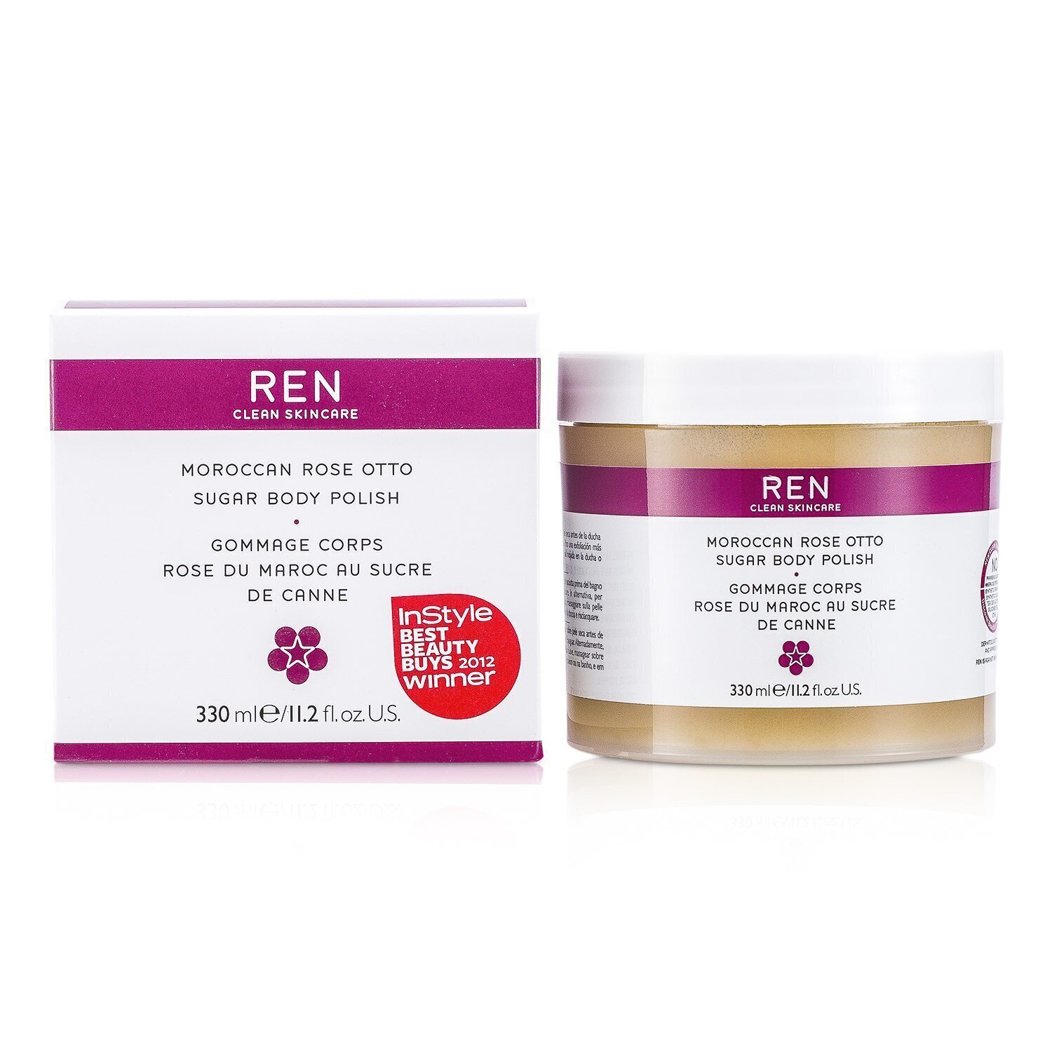 Ren Moroccan Rose Otto Sugar Body Polish 330ml/11.2oz