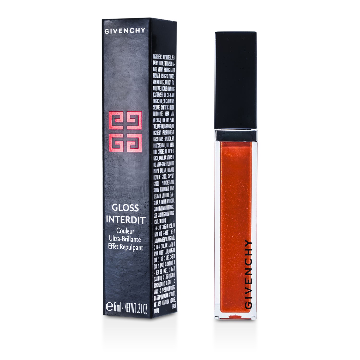 Givenchy 紀梵希 絕.色.光禁忌之吻唇蜜 Gloss Interdit Ultra Shiny Color Plumping Effect 6ml/0.21oz