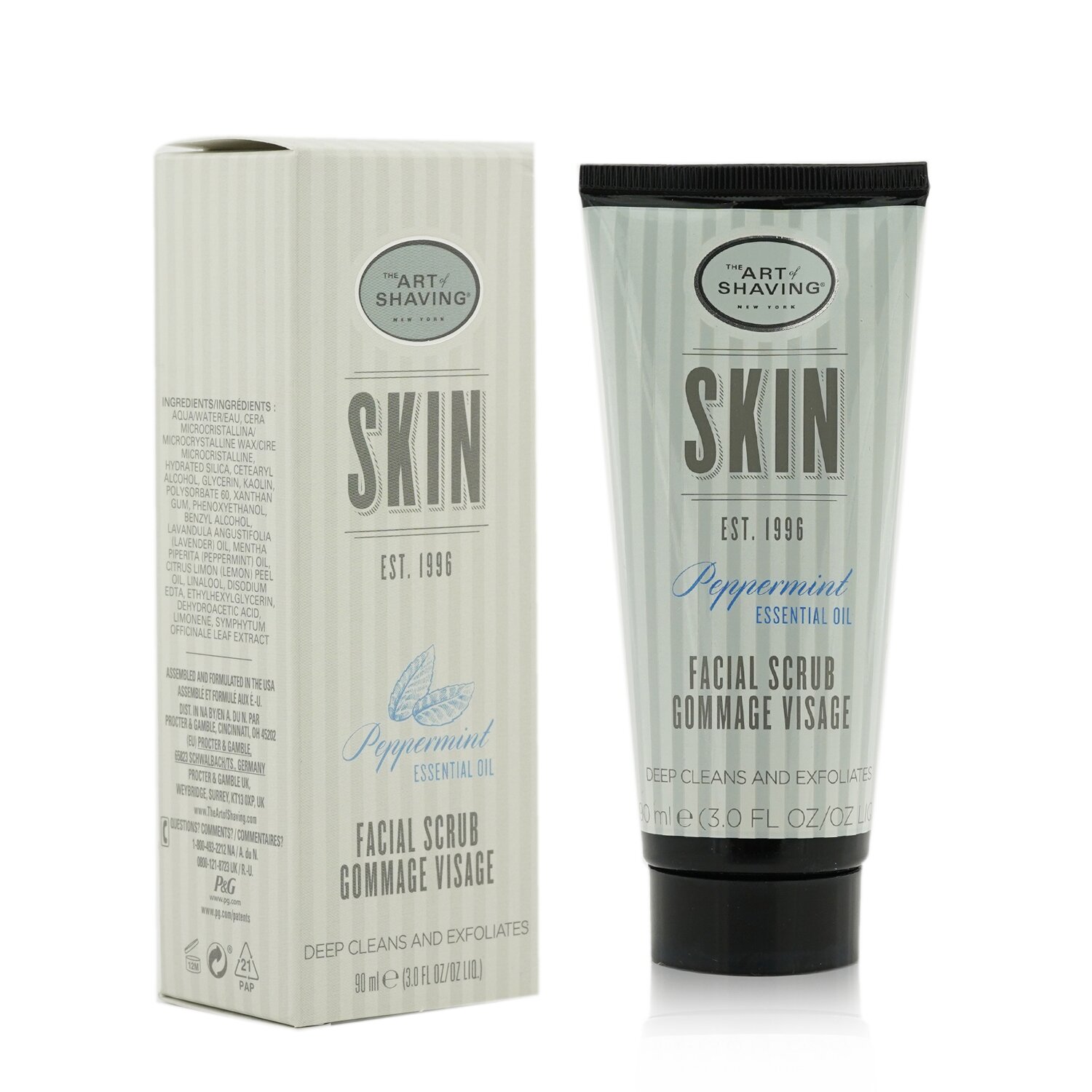 The Art Of Shaving Скраб для лица - с эфирным маслом перечной мяты ( для чувствительной кожи ) 90ml/3oz