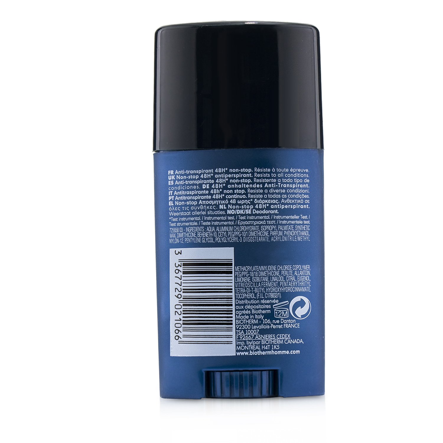Biotherm Homme Day Control Protection 48H Non-Stop Antiperspirant Deodorant Stick 50ml/1.67oz