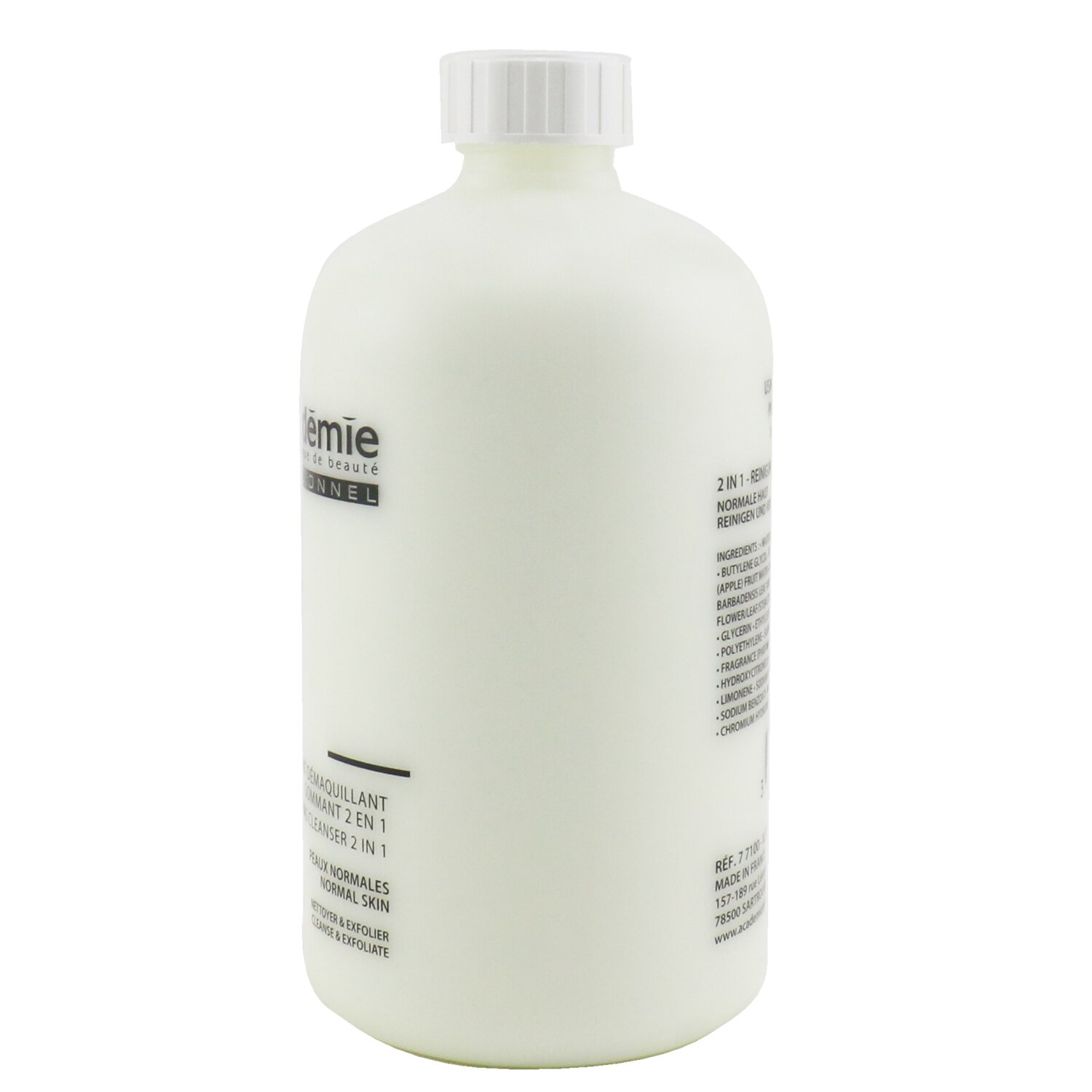 Academie 100% Hydraderm Peeling Cleanser 2 in 1 (Salon Size) 500ml/16.9oz