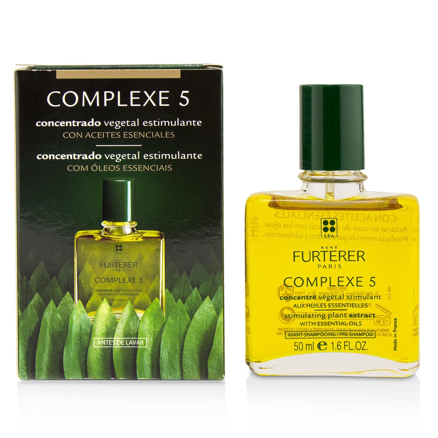 馥绿德雅 Rene Furterer Complexe 5 赋活植物精华 ( 舒润头皮/巩固秀发 ) 50ml/1.6oz