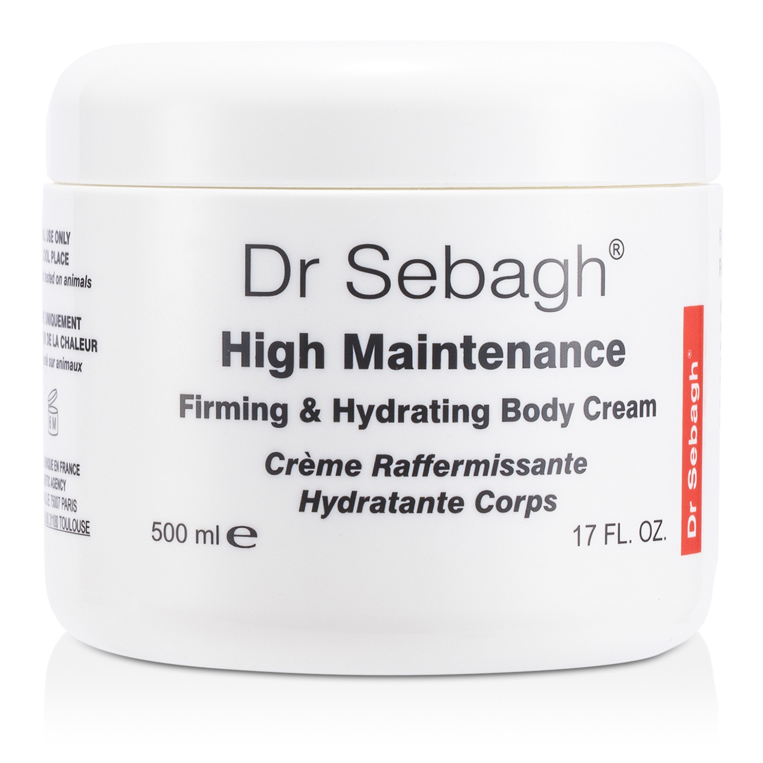 Dr. Sebagh High Maintenance Firming & Hydrating Body Cream 500ml/17oz
