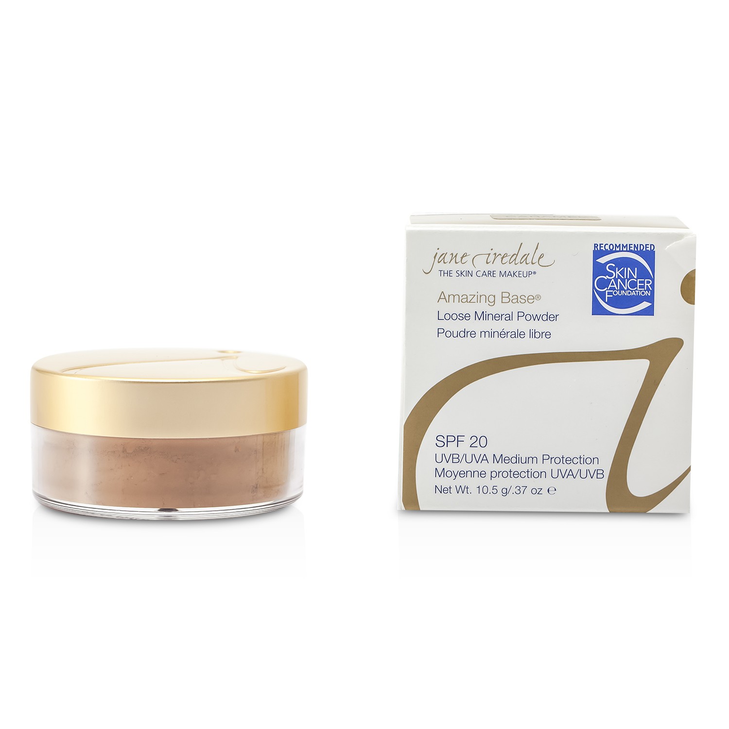 Jane Iredale Amazing Base Løst Mineralpudder SPF 20 10.5g/0.37oz
