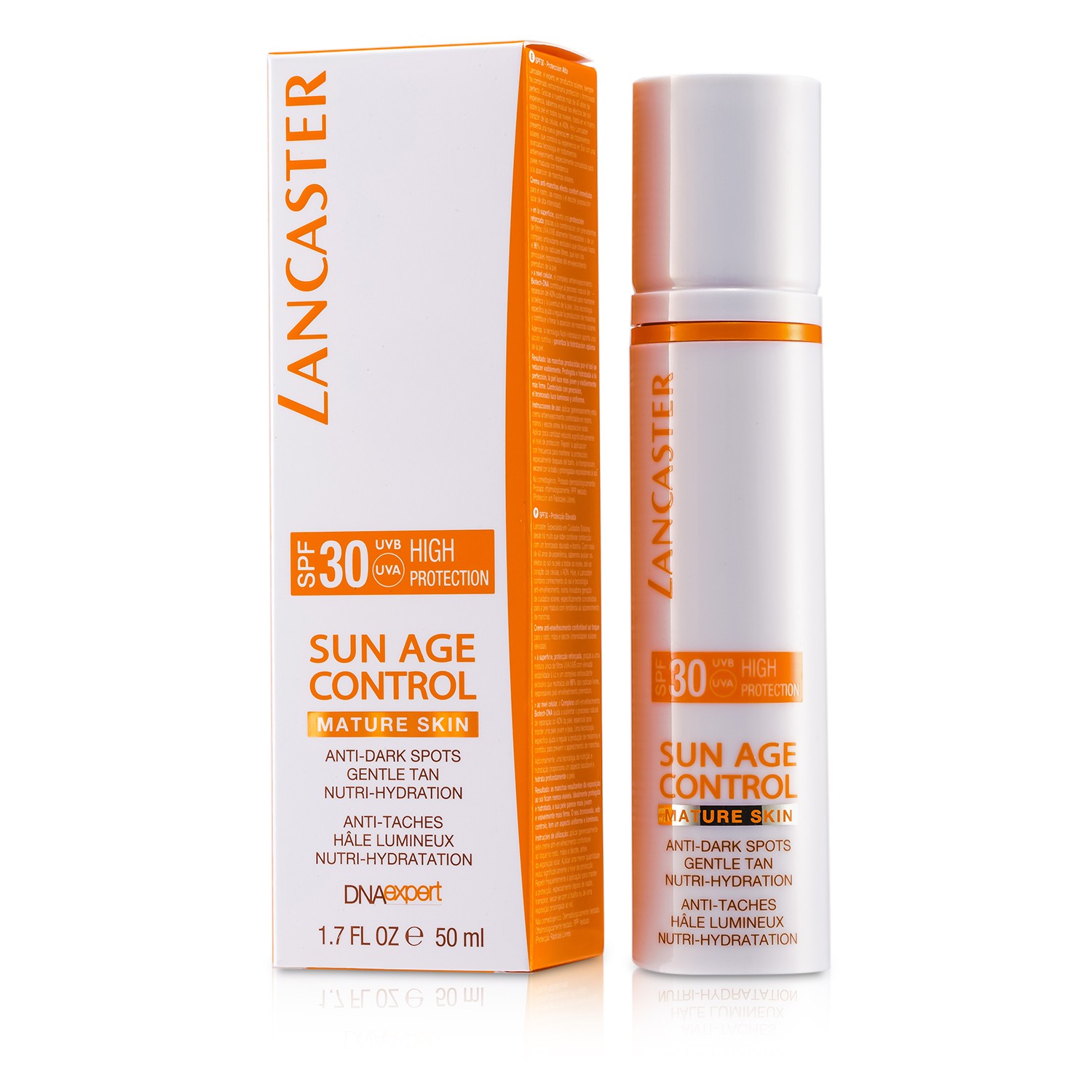 Lancaster Sun Age Control Anti-Dark Spots Gentle Tan Nutri-Hydration SPF 30 High Protection - Mature Skin 50ml/1.7oz