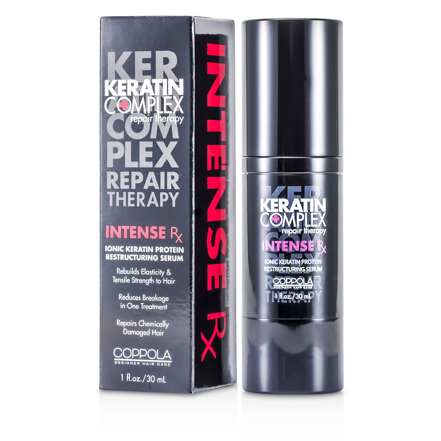 Keratin Complex Интенсивная RX Ионная Восстанавливающая Сыворотка с Кератином и Протеином 30ml/1oz