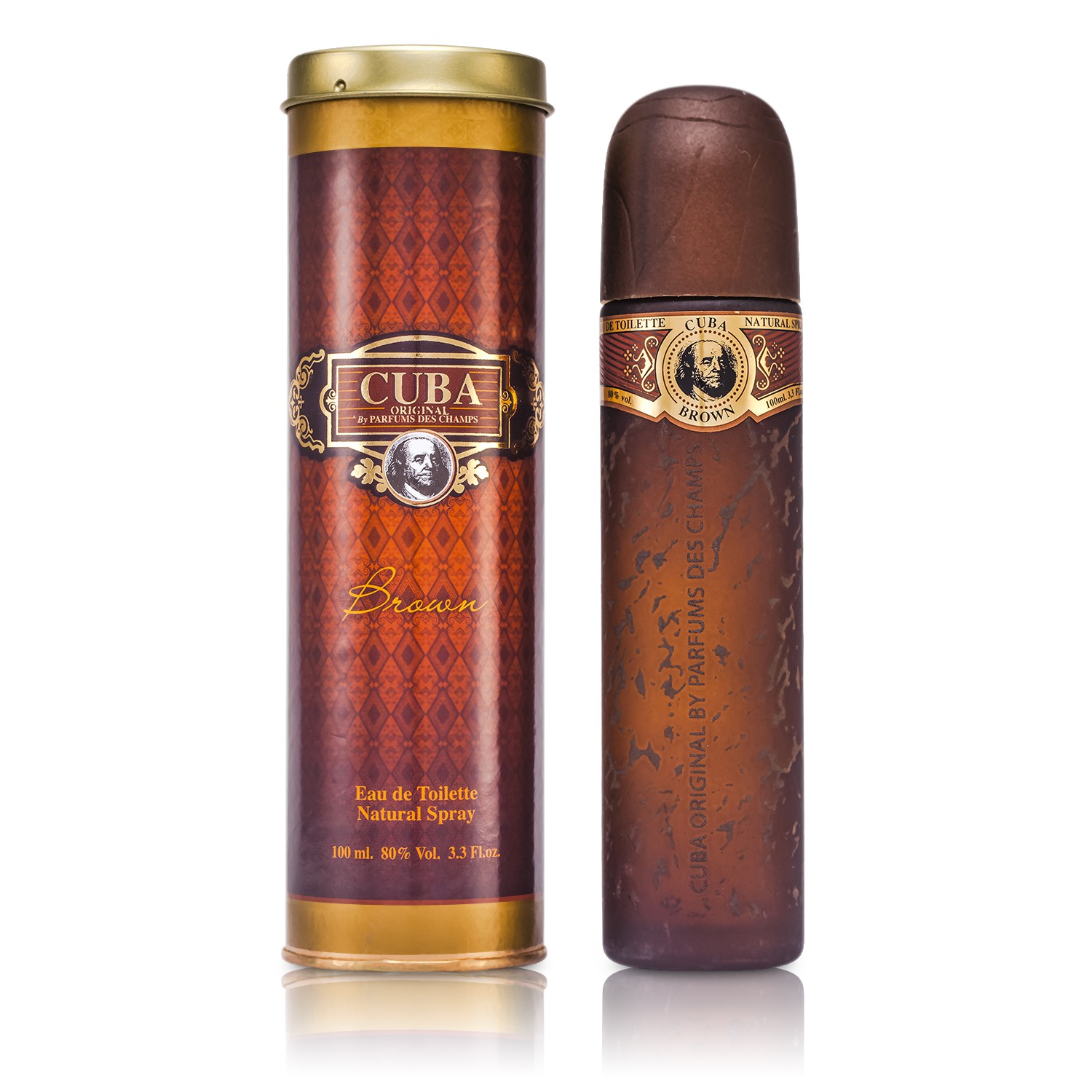 Cuba Cuba Brown Eau De Toilette Spray 100ml/3.3oz