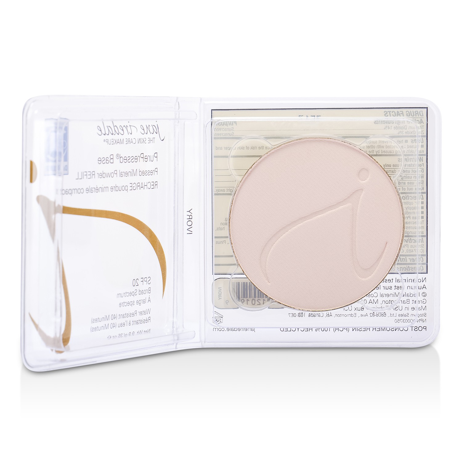 Jane Iredale PurePressed Base Прессованная Минеральная Пудра Запасной Блок SPF 20 9.9g/0.35oz