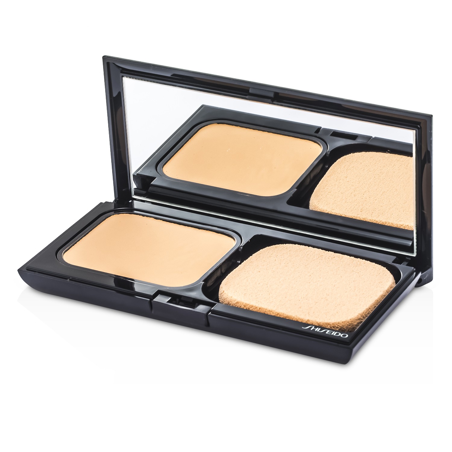 Shiseido Priesvitný zmatňujúci púder bez oleja SPF10 – B40 Natural Fair Beige 9.8g/0.34oz