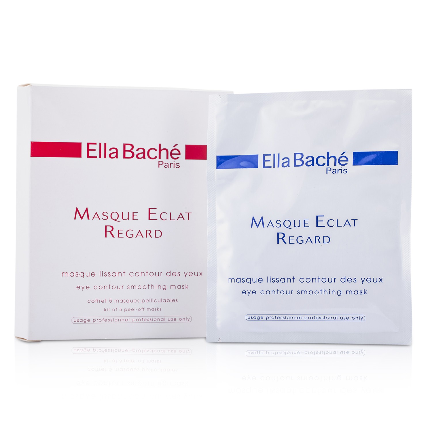 Ella Bache Maska pro vyhlazení očního okolí Eyecontour Smoothing Mask ( salonní velikost ) 5packs