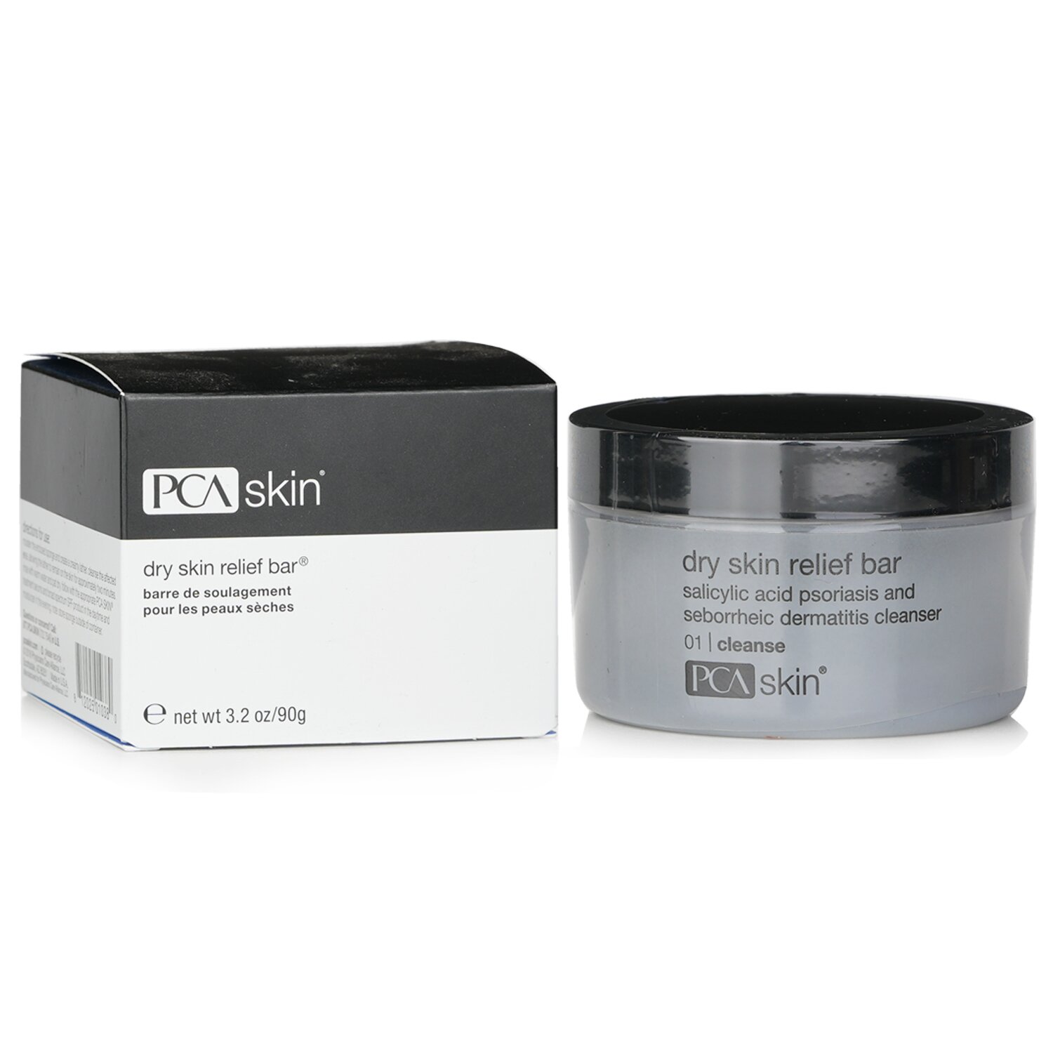 PCA Skin Antybakteryjne mydło do twarzy do suchej skóry Dry Skin Relief Bar 96.4g/3.4oz