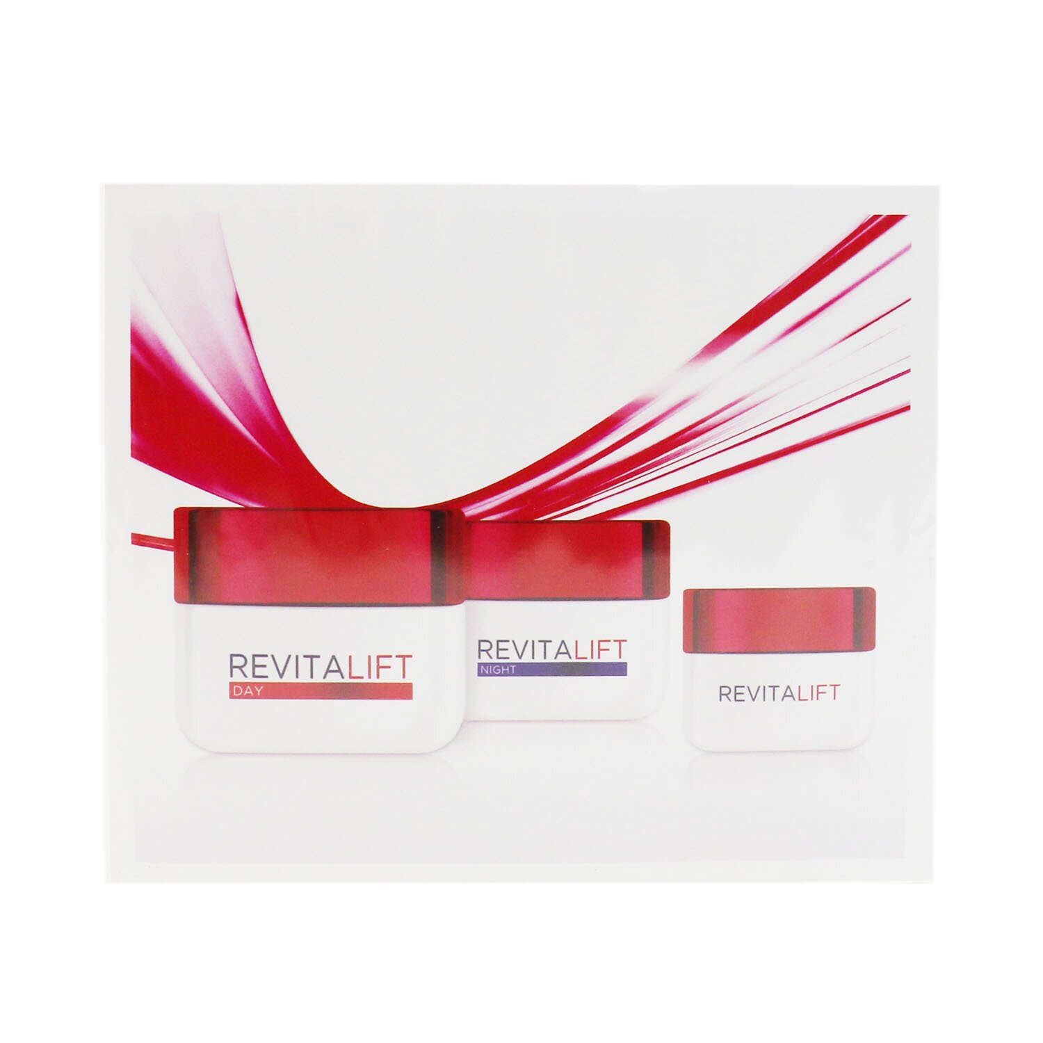 L'Oreal Revital Lift Programme: Krim Siang + Krim Mata + Krim Malam 3pcs