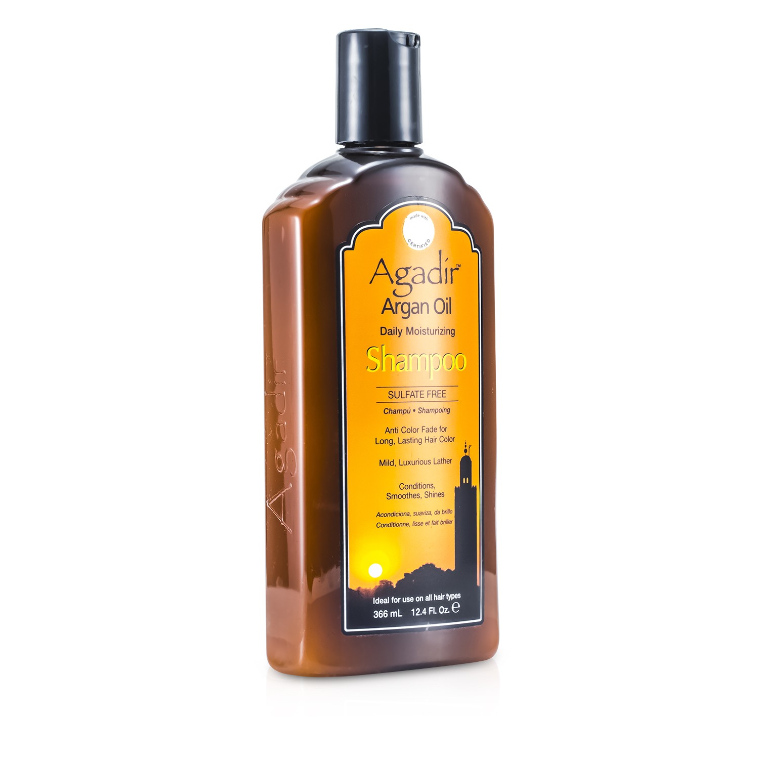Agadir Argan Oil Daily Moisturizing Shampoo (For All Hair Types) 355ml/12oz