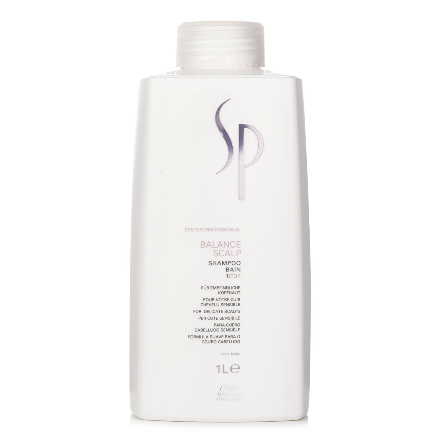 Wella SP Balance Scalp Champú ( Cueros cabelludo delicados ) 1000ml/33.8oz