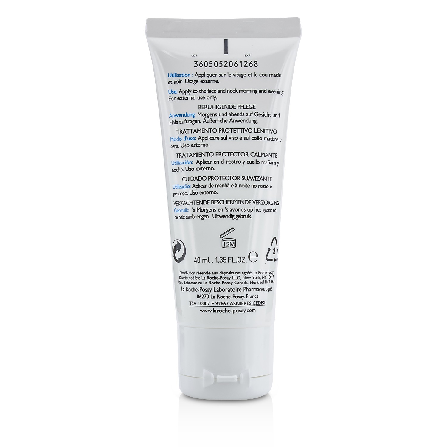 La Roche Posay Toleriane Soothing Protective Skincare (Normal to Comibination Skin) 40ml/1.35oz