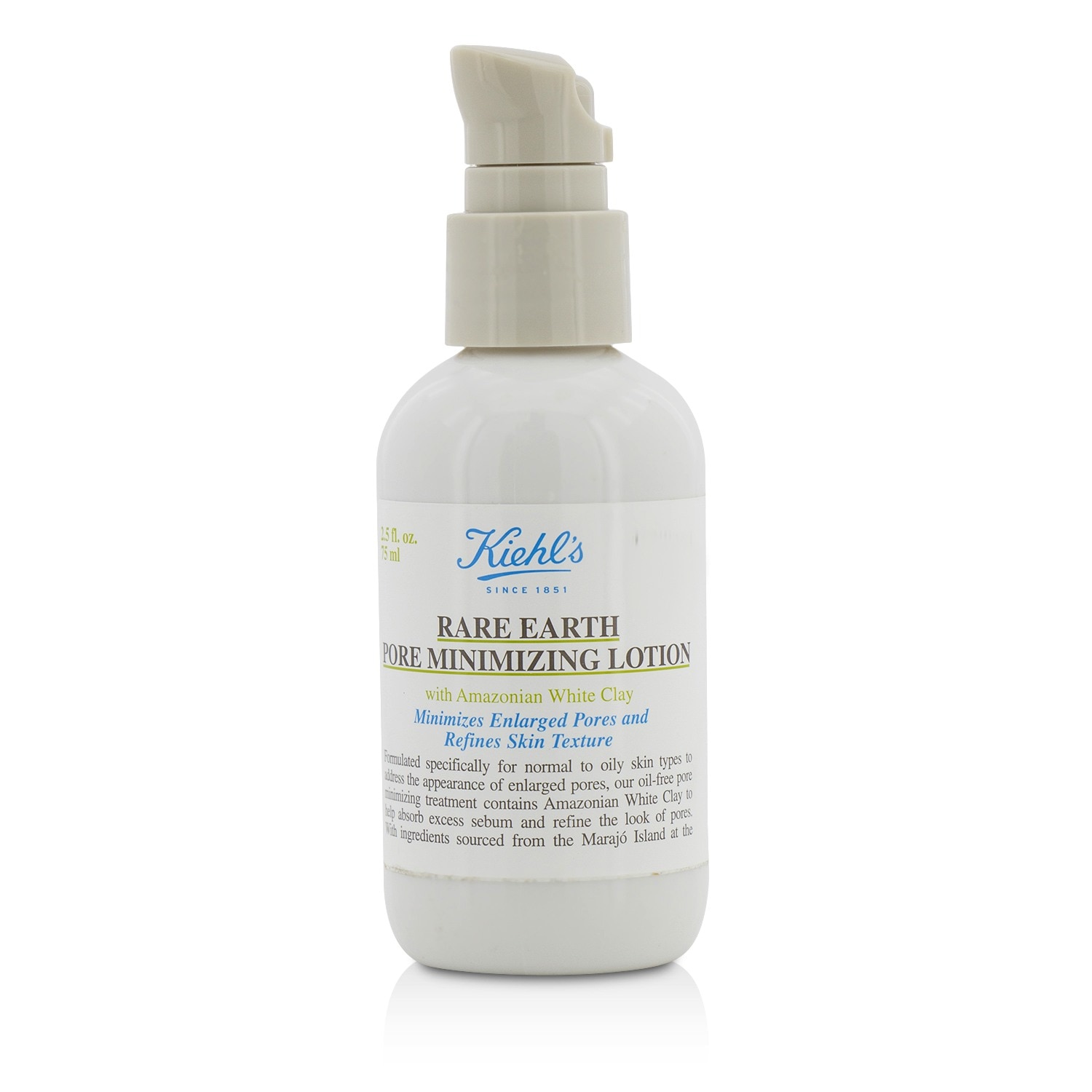 Kiehl's Emulsja na rozszerzone pory Rare Earth Pore Minimizing Lotion 75ml/2.5oz